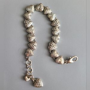 Brighton Retired Sliding Heart Bracelet